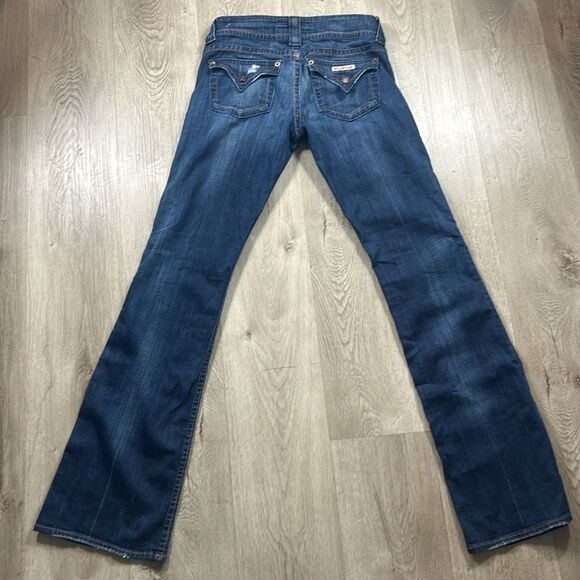 Hudson Signature Destroyed Bootcut Jeans EUC - Picture 3 of 6